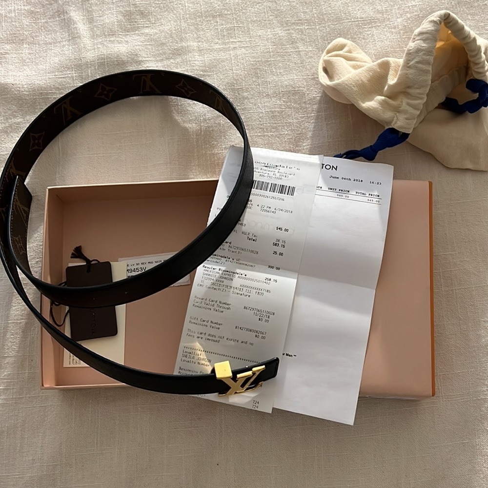 Louis Vuitton REVERSABKE BELT - Picture 2 of 8